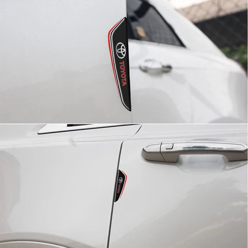Car exterior annual inspection stickers Car door anti-collision scratch resistant decorative stickers for Toyota Corolla Camry