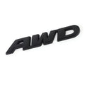 3D Metal AWD Letters Rear Trunk Fender Emblem Badge Sticker Decals For Honda CRV HRV Highlander Car Styling Accessories