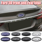Ford Letter Badge Car Emblem Badge Sticker Front Hood ABS Rear Trunk Tailgate For Fiesta Ranger Mondeo Focus Escape Kuga Edge