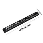 3D Aluminum Car Side Body Trunk Emblem Decoration Sticker For Mercedes Benz AMG Class GLK GLA CLA GLB W108 W447 W204 W205 Fortwo
