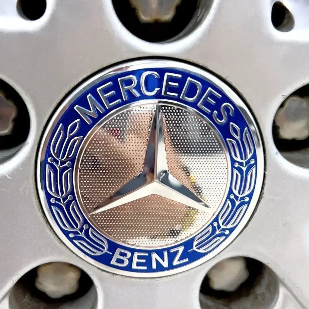 4PCS 75mm  Emblem Car Wheel Center Hub Cap Cover Badge For Mercedes AMG GLK GLE GLC W203 W206 W220 W205 W211 W212 201