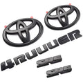 5Pcs ABS OVERLAY car logo Emblem for Toyota 4runner TRD off-road vehicle front grille luggage wing sticker modified accessories