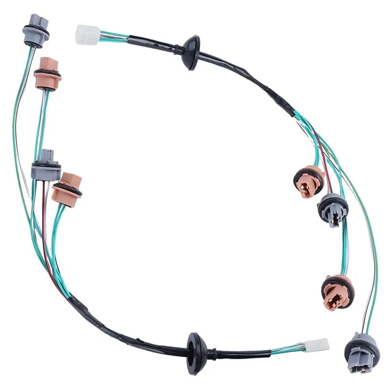 T38C-For Toyota Supra 3.0L 1997-1998 2 Pieces Rear Tail Light Wiring Harness Part Numbers 81555-14700, 8155514700
