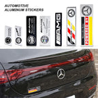 3D Aluminum Car Side Body Trunk Emblem Decoration Sticker For Mercedes Benz AMG Class GLK GLA CLA GLB W108 W447 W204 W205 Fortwo