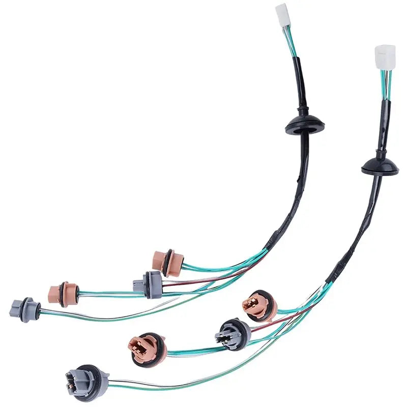 T38C-For Toyota Supra 3.0L 1997-1998 2 Pieces Rear Tail Light Wiring Harness Part Numbers 81555-14700, 8155514700