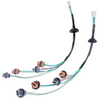 T38C-For Toyota Supra 3.0L 1997-1998 2 Pieces Rear Tail Light Wiring Harness Part Numbers 81555-14700, 8155514700