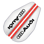 Car Rear View Side Mirror Rain Board Eyebrow Emblem Sticker For Audi Q7 Q3 Q5L Q2L S4 S5 S6 S7 S8 A6L A4L A3 A4 A7 A5 RS3 RS4