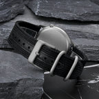 BERNY Titanium Watches for Men Classic Mens Field Watch Easy Read Outdoor Quartz Wristwatch Super Luminous Sapphire 5ATM