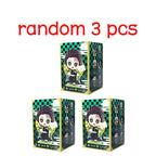 Demon Slayer Tanjiro Kamado Nezuko anime cartoon figure blind box creative personalized statue model ornament surprise gift box