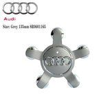 Car Wheel Center Cap Hub Covers 4pcs 60mm 61mm 68mm 69mm 135mm 4B0601170 4F0601165N A3 A4 A5 A6 A7 A8 S4 Q3 Q5 Q7 Accessories