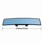 Universal Anti glare Wide Angle Convex Rearview Mirror Car Interior Rear View Baby Child Seat Watch Blue Sun Visor Goggle Safety
