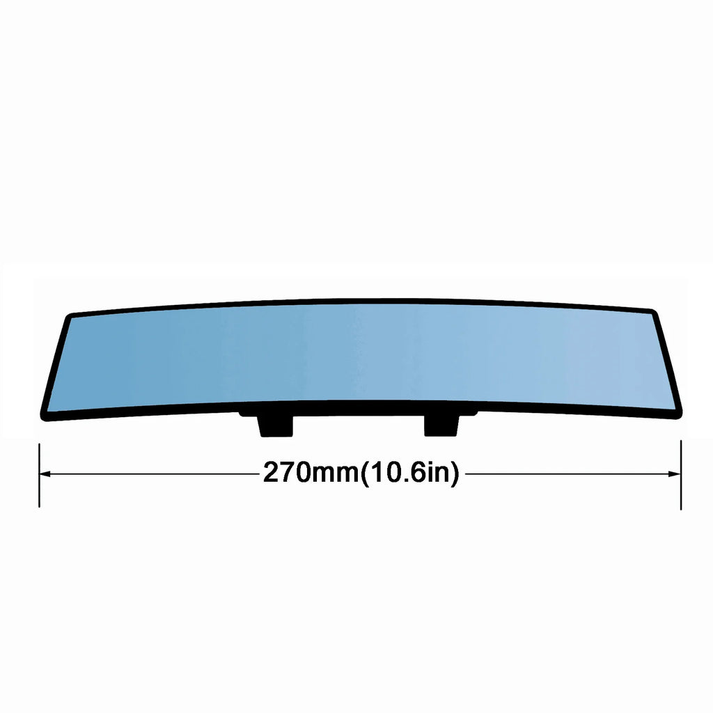 Universal Anti glare Wide Angle Convex Rearview Mirror Car Interior Rear View Baby Child Seat Watch Blue Sun Visor Goggle Safety