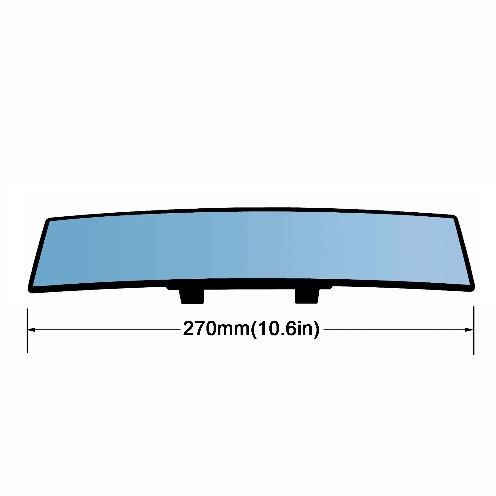 Universal Anti glare Wide Angle Convex Rearview Mirror Car Interior Rear View Baby Child Seat Watch Blue Sun Visor Goggle Safety