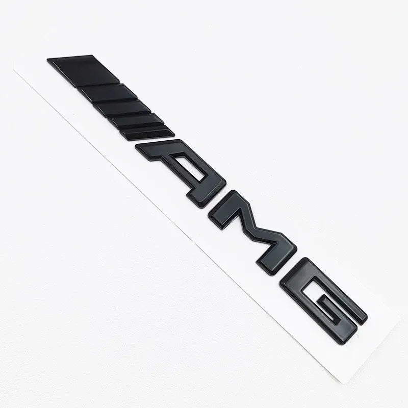 3D ABS Black A35 A45 A160 A180 A200 A250 Logo Letters 4MATIC Badge Car Rear Star Sticker AMG Emblem For Mercedes Benz