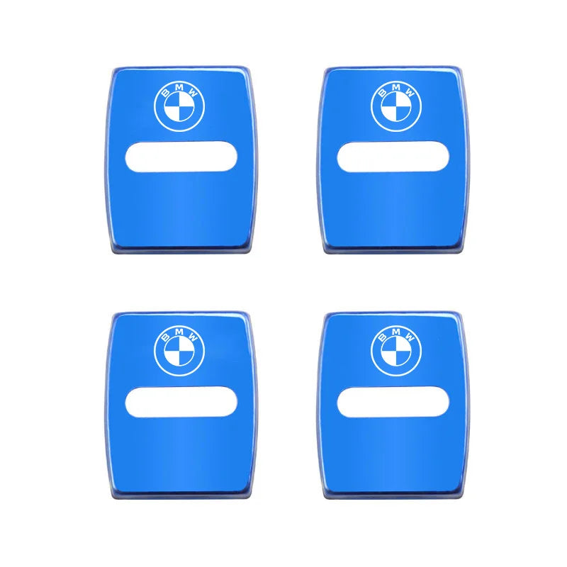 4Pcs Stainless Steel Door Lock Protector Cap Cover For BMW X1 X2 X3 X4 X5 X6 X7 F07 F10 F20 F30 F34 F40 G11 G12 G20 G30 G32
