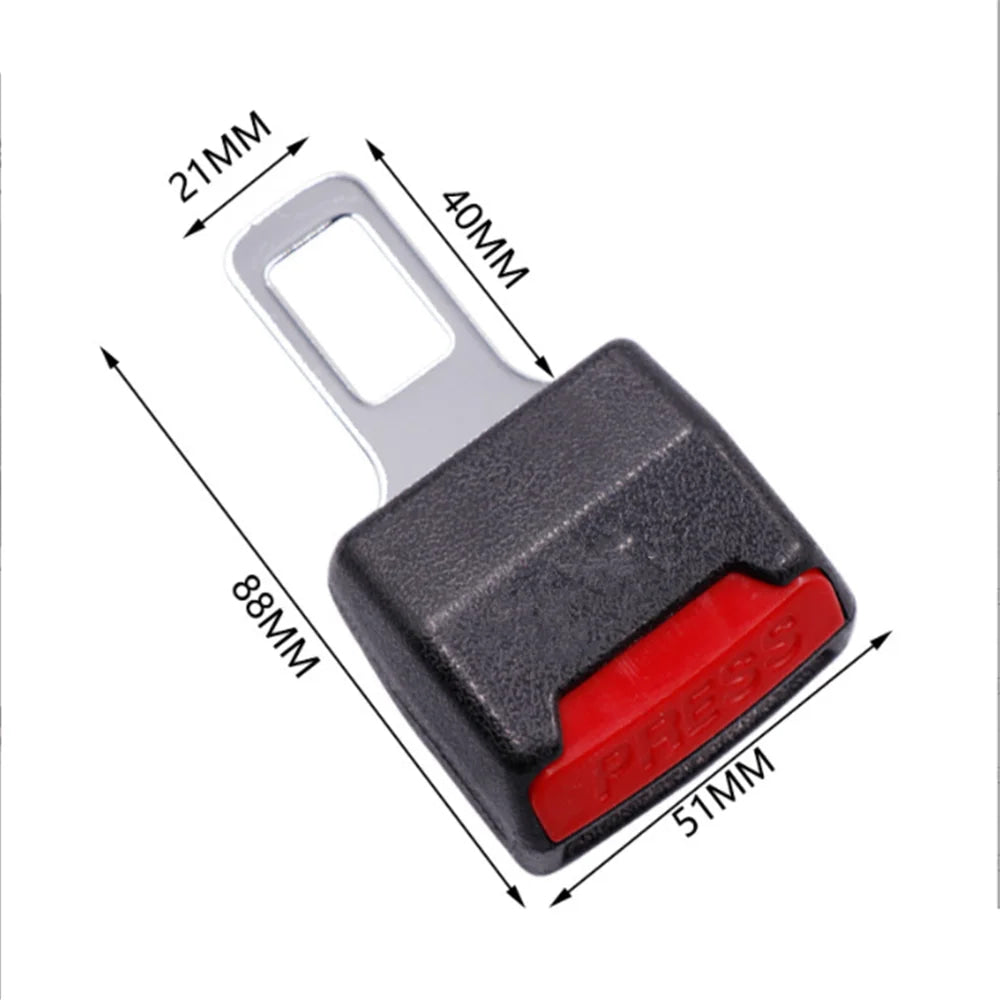 belt tongue straight insert for Renault clio megane 2 3 captur logan kadjar laguna 2 accessories