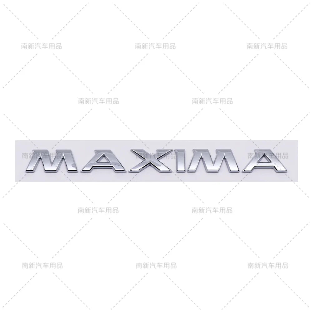 MAXIMA labeling is suitable for Nissan MAXIMA English letter labeling ABS car labeling car sticker emblem