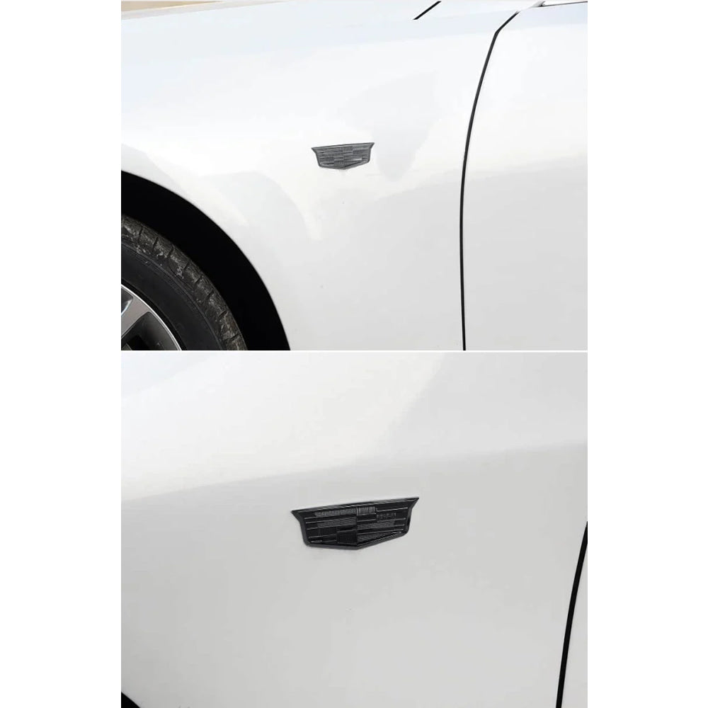 ABS Car Body Stickers Side Decals Emblem for Cadillac CT5 XT5 XT6 Escalade CTS DTS SLS XLR ATS SRX Tiburon Deville Accessories