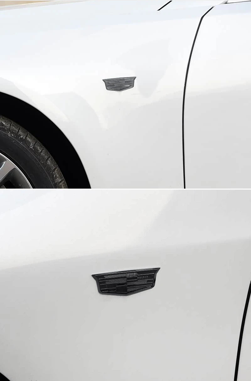 ABS Car Body Stickers Side Decals Emblem for Cadillac CT5 XT5 XT6 Escalade CTS DTS SLS XLR ATS SRX Tiburon Deville Accessories