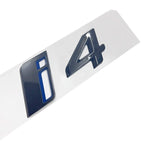 ABS Letters Numbers Glossy Black ix i3 i4 i7 iX ix3 iX4 ix7 Emblem for BMW X1 X3 X5 X6 GT Car Rear Logo Badge Sticker