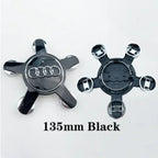 Audi 4pcs 60mm 61mm 68mm 69mm 123mm Car Styling Wheel Center Cap Hub Covers Badge for Audi A3 A4 A5 A6 A7 A8 S4 S6 Sticker