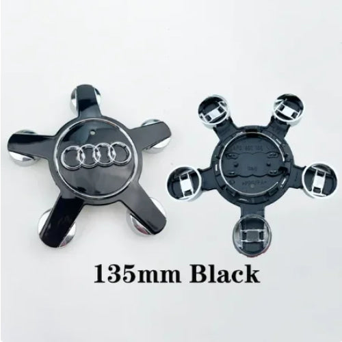 Audi 4pcs 60mm 61mm 68mm 69mm 123mm Car Styling Wheel Center Cap Hub Covers Badge for Audi A3 A4 A5 A6 A7 A8 S4 S6 Sticker