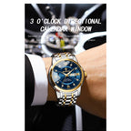 BINBOND Top Brand Luxury Fashion Watch Men 3ATM Waterproof Date Clock Sport Watches Mens Quartz Wristwatch Relogio Masculino