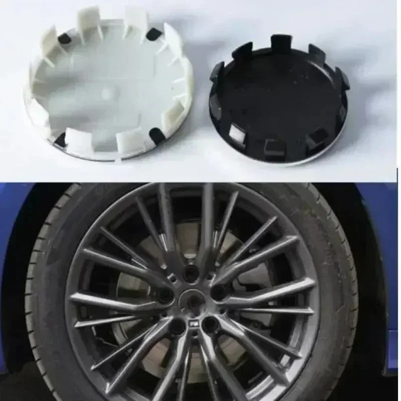 4Pcs 68mm 56mm Car Wheel Center Hub Cap Caps Emblem Logo For E90 E60 E61 E93 E87 E36 E46 E39 E53 F30 F20 F10 F15 X1 X3 X5 X6