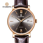 STARKING Sapphire 8215 Automatic Watch Fashion Sports Business Casual Wristwatch Waterproof Wear-resistant Watch Gifts for Men