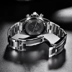 New PAGANI DESIGN PD1644 Luxury Men's Quartz Watch Automatic date Wristwatches Sport 100m Waterproof Chronograph Men Gift