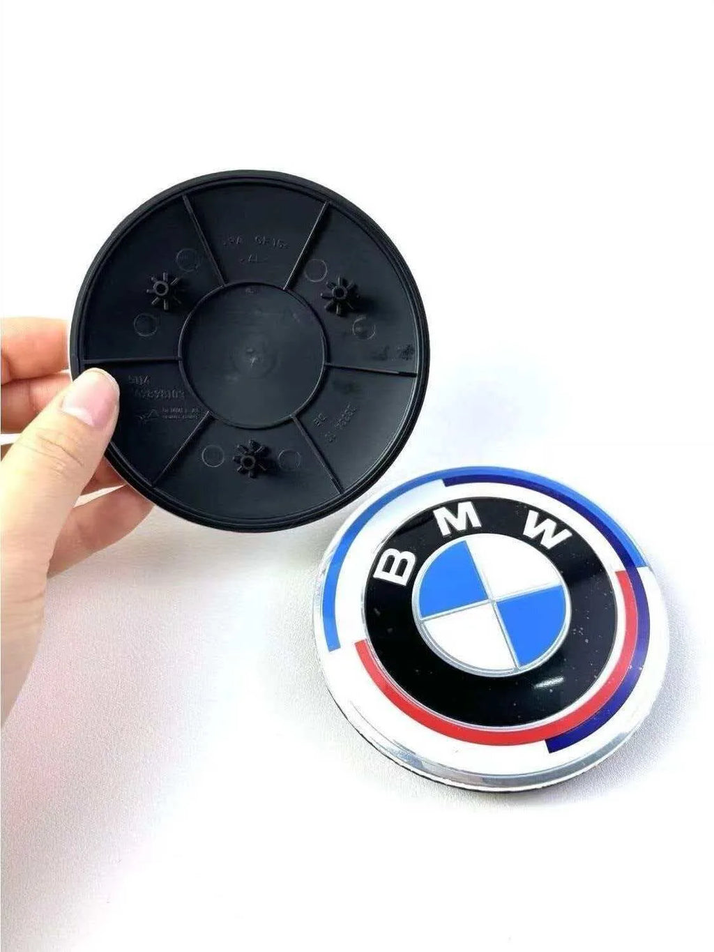 ABS Front Hood Badge For BMW New 7 Series G11 G12 G70 G07, 735Li 740Li 760i, 95MM Car Front Logo Emblem, Auto Replacement Access
