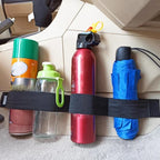 Organizador de maletero de coche, cinta de fijación elástica, extintor de incendios, tanque de agua, cinta de fijación de almacenamiento varios, accesorios de almacenamiento de coches