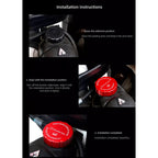 Car Water Tank Cap Protection Cover Accessories Hubcap For Mercedes Benz AMG W204 W205 W203 W211 W212 W213 W201 W210 W169 W220