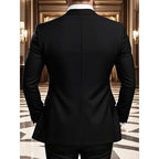 2026 Best Selling Formal Suit Single Breasted Business Outfit Four Seasons mens suits 3 piece