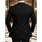 2026 Best Selling Formal Suit Single Breasted Business Outfit Four Seasons mens suits 3 piece