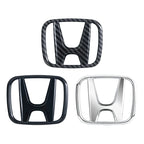3D ABS Car Emblem Front Head Grill Hood Bonnet Emblem Rear Tail Bumper For Honda Civic 2006-2015 8th 9th 9.5th generation Civic
