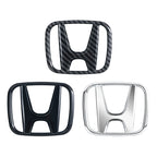 3D ABS Car Emblem Front Head Grill Hood Bonnet Emblem Rear Tail Bumper For Honda Civic 2006-2015 8th 9th 9.5th generation Civic