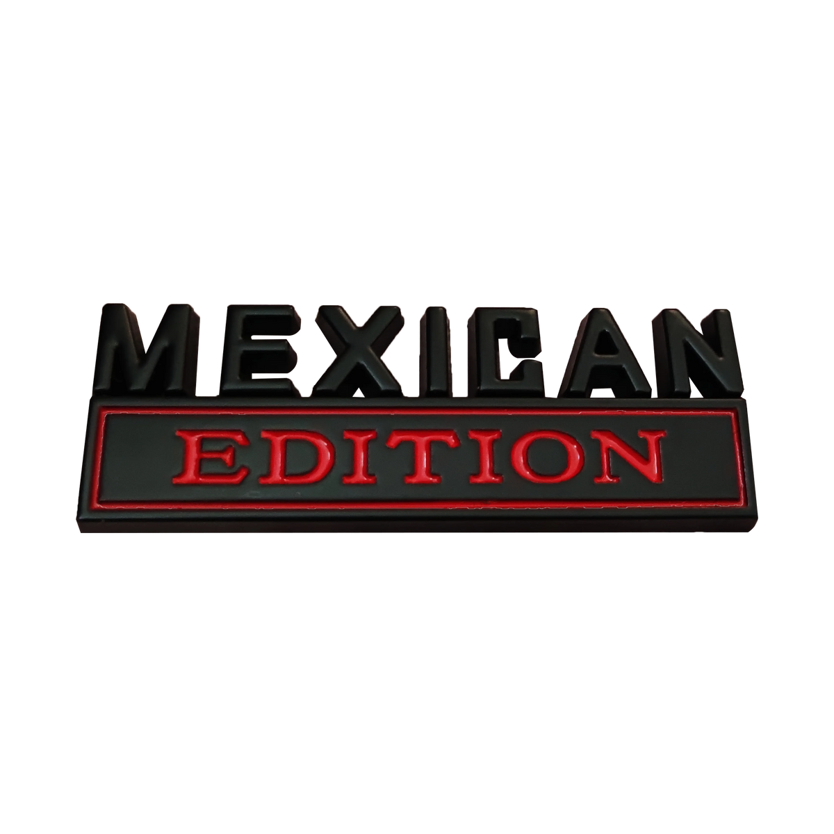 Mexican Edition Metal Car Emblems - Ideal for Hood, Trunk, Fenders, Doors of Nissan, GM, VW, Toyota, Chevy