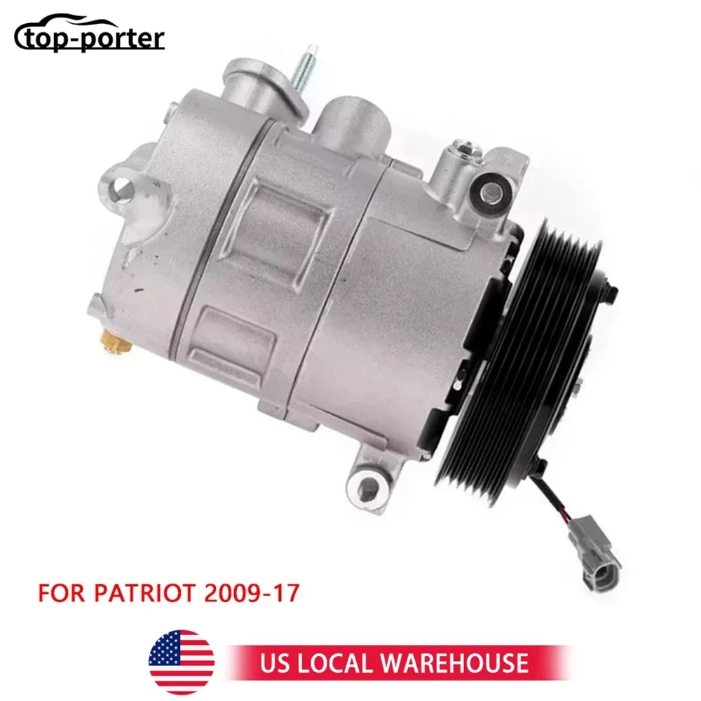 1Set For Patriot 2009-17 A/C Compressor for Dodge Caliber 2009-12 / Jeep Compass