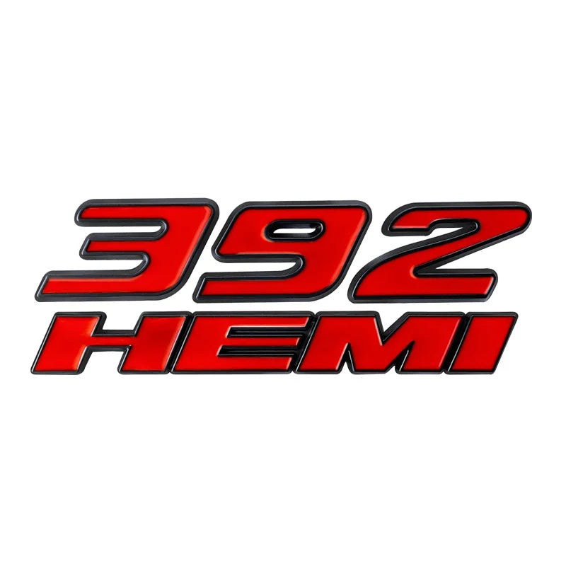 3D Metal Car Stickers 392 345 HEMI Emblem For Journey Charger Ram 1500 Caliber Nitro Caravan Avenger Dart Challenger Dodge