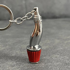 Luxury Metal Keychain Creative DIY Keyring Holder Car Key Chain Brake Disc Pendant For Men women Jewelry Gift Car Motorcycle Int