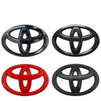 3D ABS Toyota Logo Car Emblem Steering Wheel Sticker For Toyota Hilux Prius Avensis Auris Verso Corolla Camry Auto Accessories