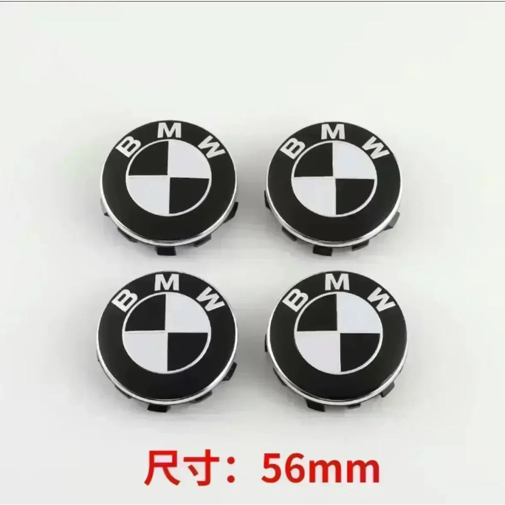 4Pc 56mm 68mm BMW Emblem For b-BMW Wheel Hub Caps For BMW 3 Series 5 Series E60 E90 F10 F30 E46 E39 X5 E53 E70 E38 Z4