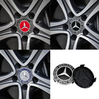 4PCS 75mm Car Wheel Center Hub Caps Cover for Mercedes Benz B/C/E/S Class A Class C200L GLC GLK CLA Accessories