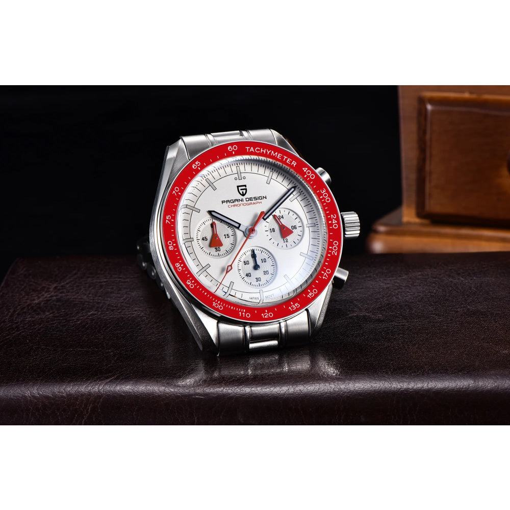 2025 New PAGANI DESIGN AK Project Mars Men's Watches Luxury Quartz Watch Men AR Sapphire Speed Sport Chronograph Automatic Date