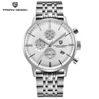 2026 new Pagani design watch VK67 men's quartz watch top leisure sports chronograph stainless steel waterproof men's watch reloj