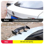 For GT Style Small Rear Trunk Spoiler Wing Car Rear Spoiler Boot Mini Wing Model Decoration Auto Accessories Universal Wing