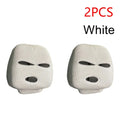 Universal Car Headrest Cover Car Seat Face Mask Ski Mask Halloween Christmas Funny Decoration for Tesla BMW Ford Volkswagen Kia