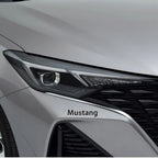 2pcs Car Emblem Stickers Window Body Trunk Badge Decoration Decal Accessories For Ford Focus Mustang Shelby Fiesta Kuga Fusion