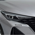 2pcs Car Emblem Stickers Window Body Trunk Badge Decoration Decal Accessories For Ford Focus Mustang Shelby Fiesta Kuga Fusion